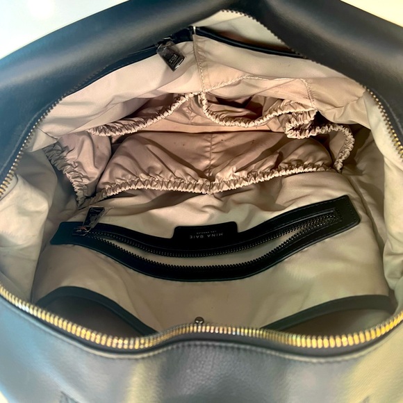 Mina Baie Vegan Gunmetal Black Full Stevie Preowned - Picture 11 of 12